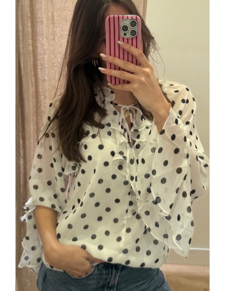 Blouse à pois Steffy
