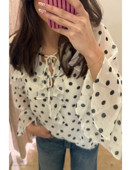 Blouse à pois Steffy