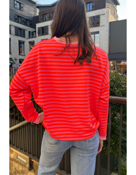 Marinière Léonie orange