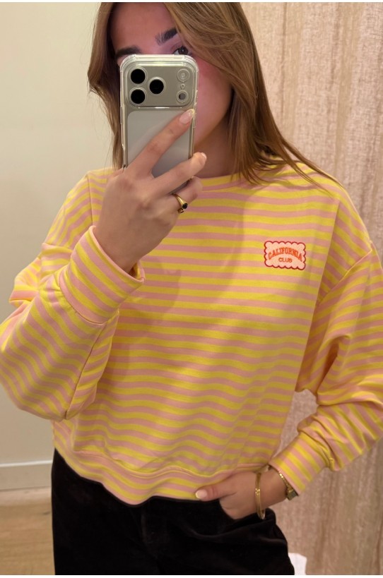 Marinière California Club Jaune