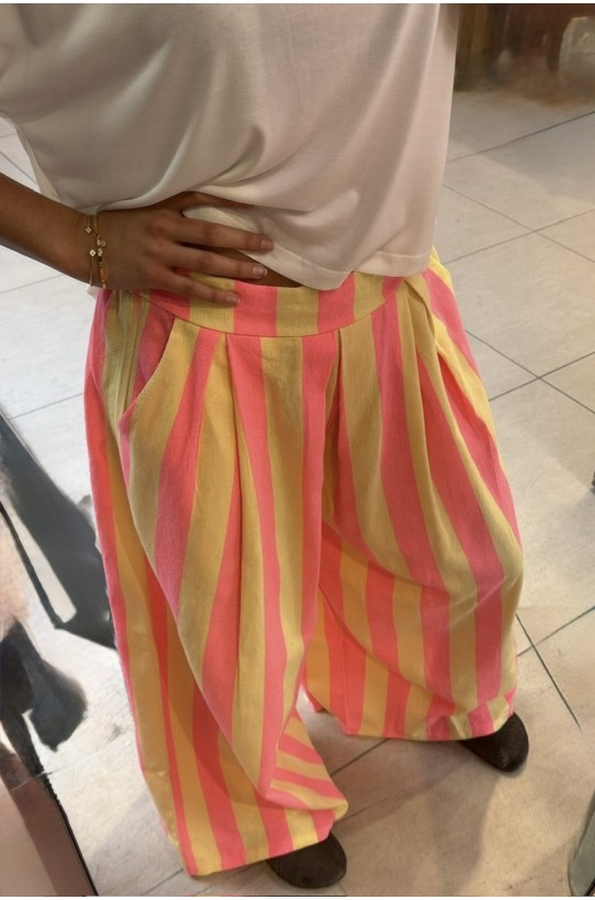 Pantalon Barth grosses rayures