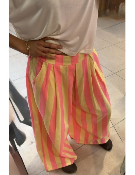 Pantalon Barth grosses rayures