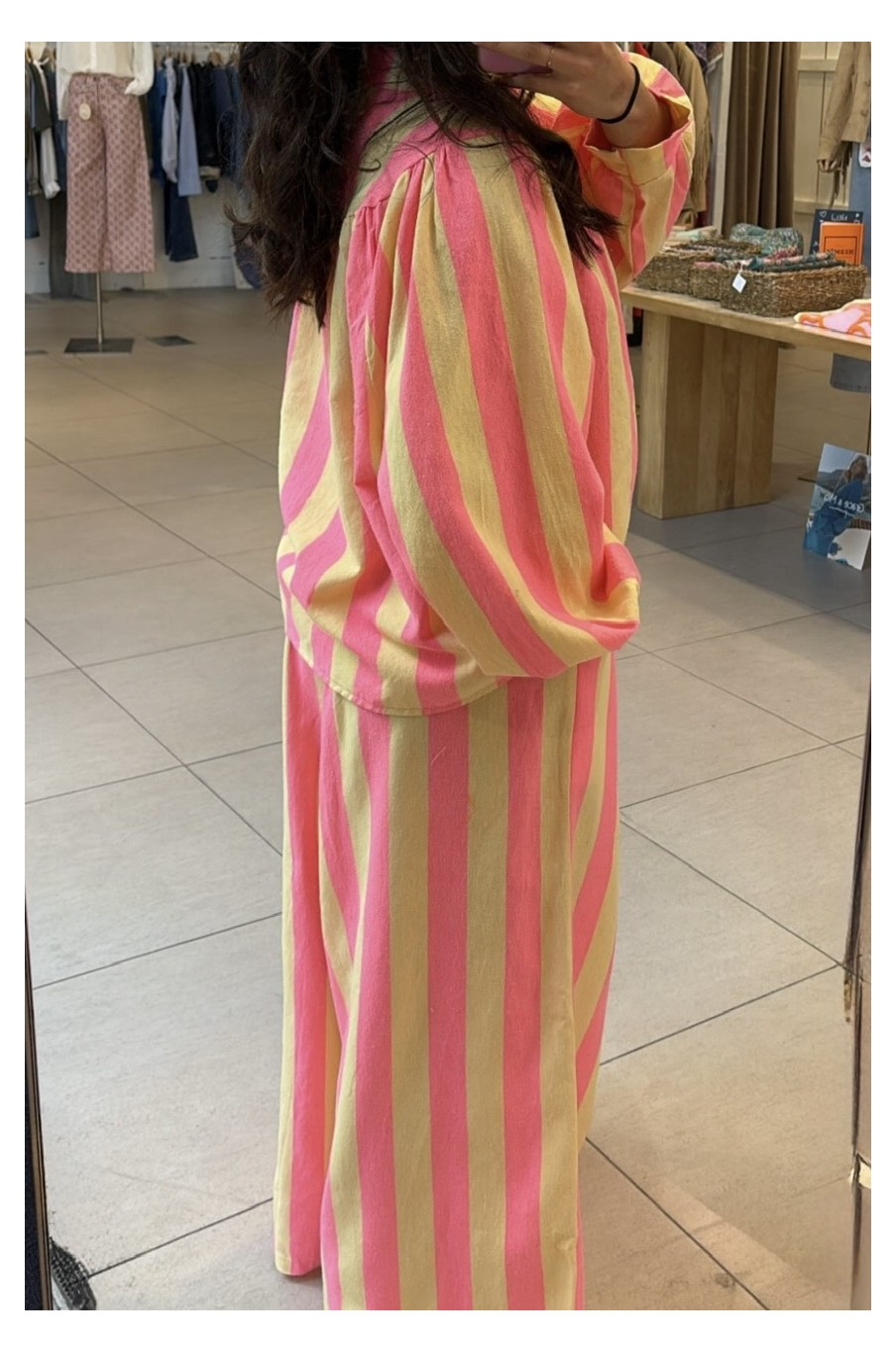 Pantalon Barth grosses rayures