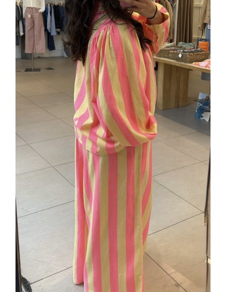 Pantalon Barth grosses rayures