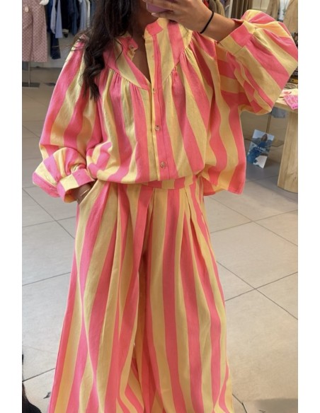 Pantalon Barth grosses rayures