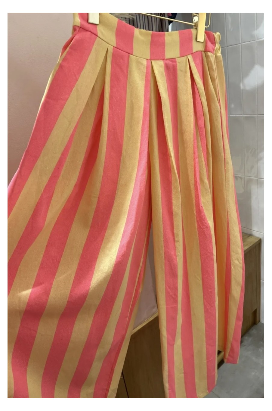 Pantalon Barth grosses rayures