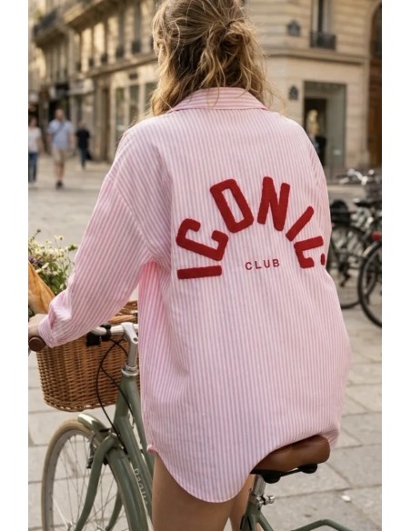 Chemise ICONIC CLUB rayures