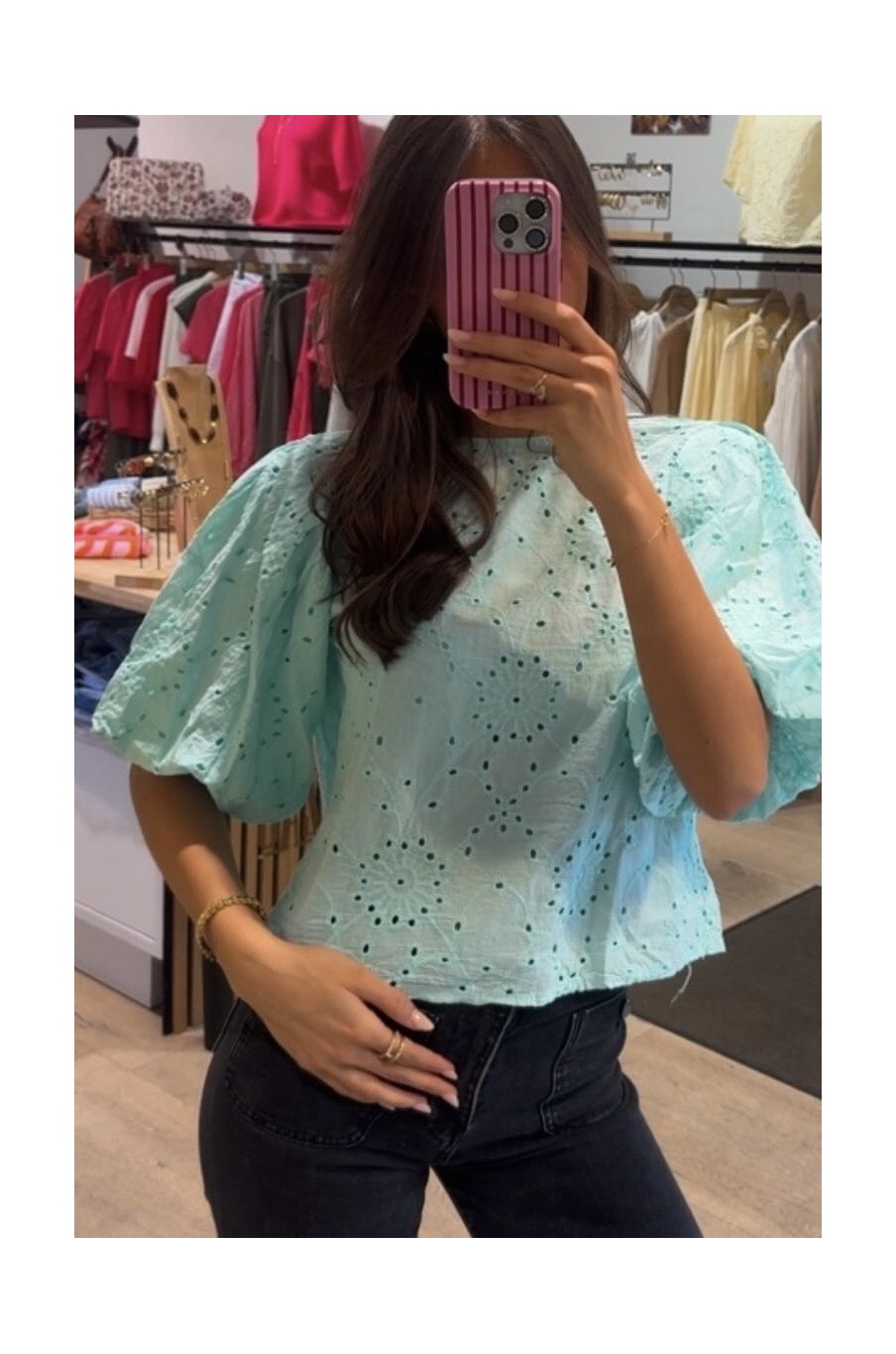 BLouse broderie anglaise Anastasia