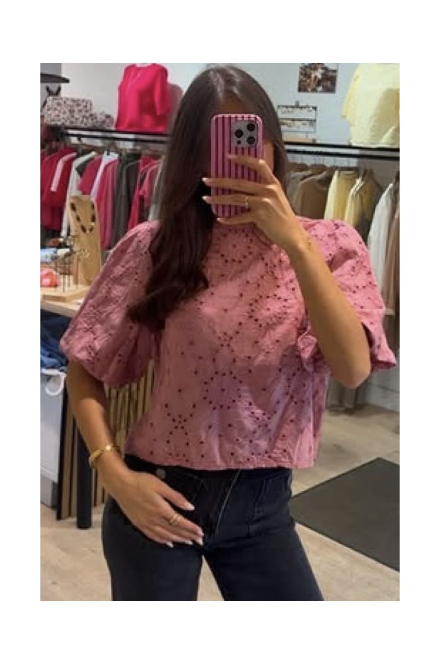BLouse broderie anglaise Anastasia