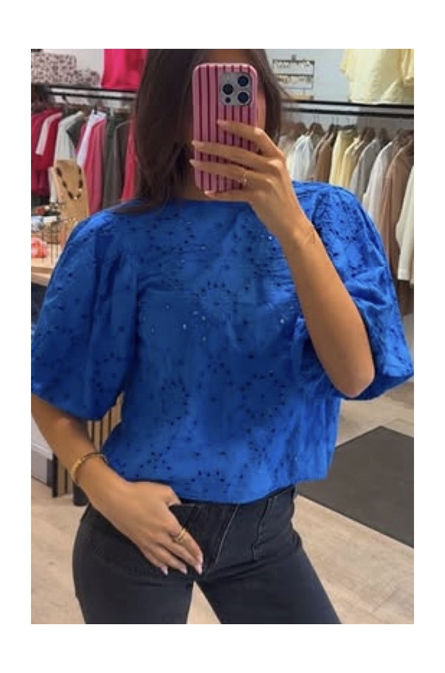 BLouse broderie anglaise Anastasia