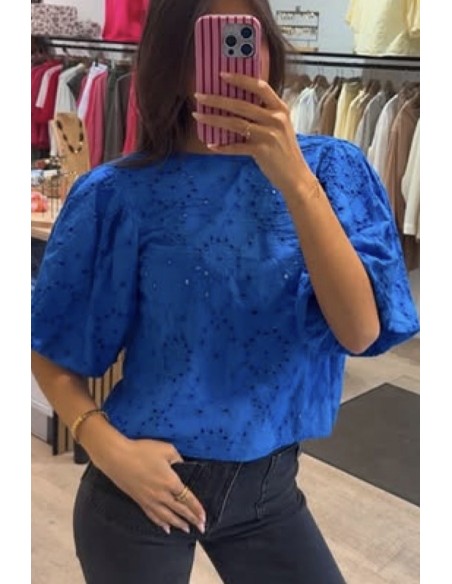 BLouse broderie anglaise Anastasia
