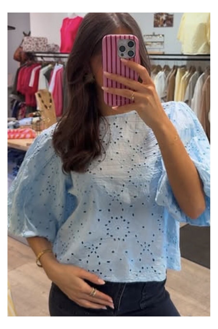 BLouse broderie anglaise Anastasia