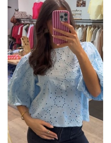 BLouse broderie anglaise Anastasia