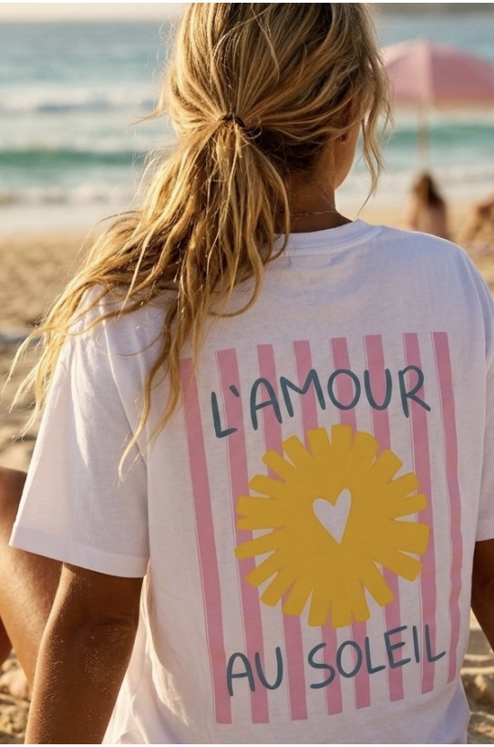 T-Shirt L’Amour au Soleil