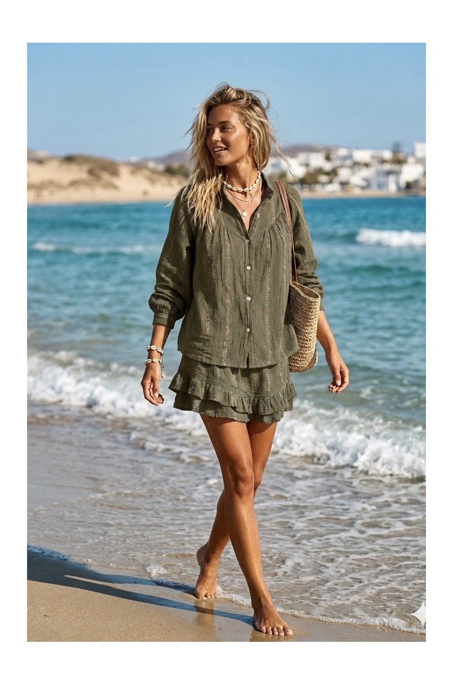 Ensemble tunique jupe-short