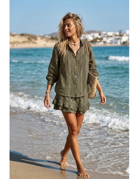 Ensemble tunique jupe-short