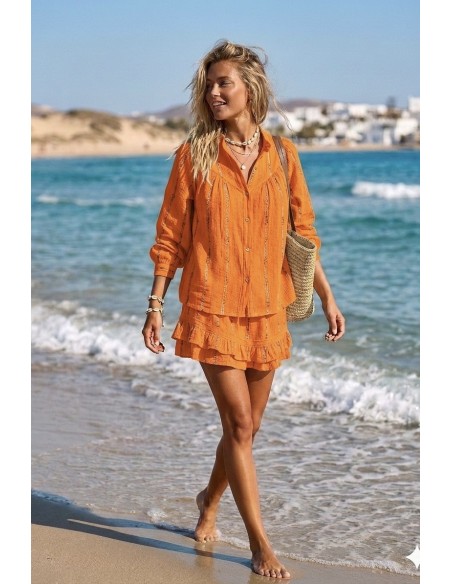 Ensemble tunique jupe-short