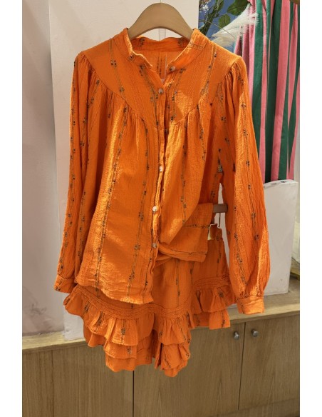 Ensemble tunique jupe-short