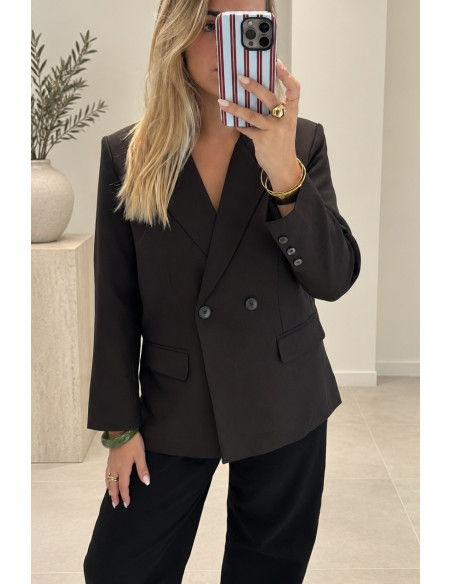 Blazer chocolat