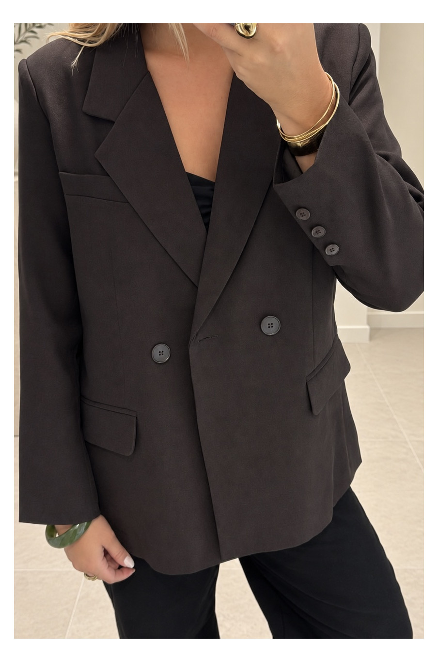 Blazer chocolat